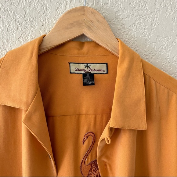 Tommy bahama embroidered button down polo mens size Medium - Picture 5 of 11